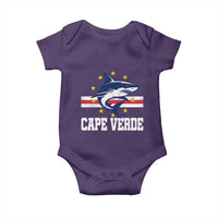 Vintage Cape Verde Shark Cabo Verdean Roots Baby Onesie