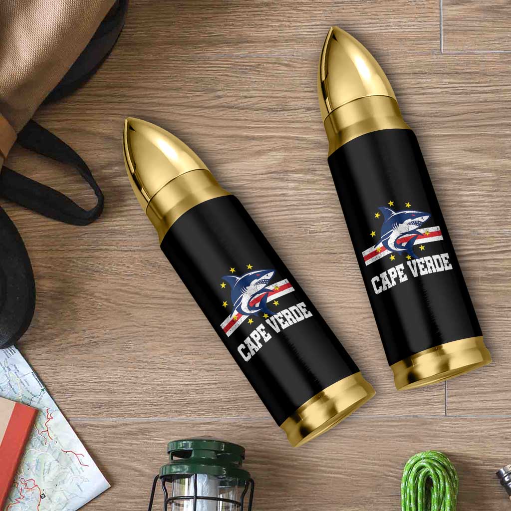 Vintage Cape Verde Shark Cabo Verdean Roots Bullet Tumbler