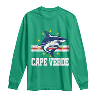 Vintage Cape Verde Shark Cabo Verdean Roots Long Sleeve Shirt