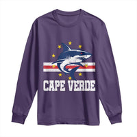 Vintage Cape Verde Shark Cabo Verdean Roots Long Sleeve Shirt