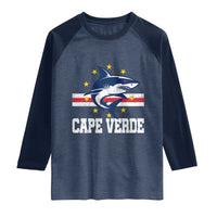 Vintage Cape Verde Shark Cabo Verdean Roots Raglan Shirt