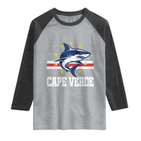 Vintage Cape Verde Shark Cabo Verdean Roots Raglan Shirt