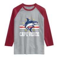 Vintage Cape Verde Shark Cabo Verdean Roots Raglan Shirt