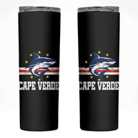 Vintage Cape Verde Shark Cabo Verdean Roots Skinny Tumbler
