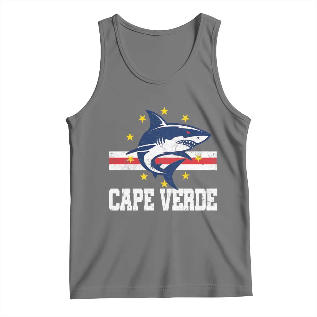 Vintage Cape Verde Shark Cabo Verdean Roots Tank Top