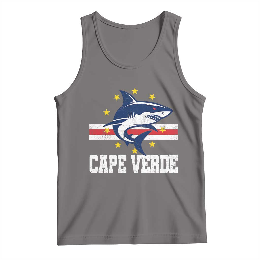 Vintage Cape Verde Shark Cabo Verdean Roots Tank Top