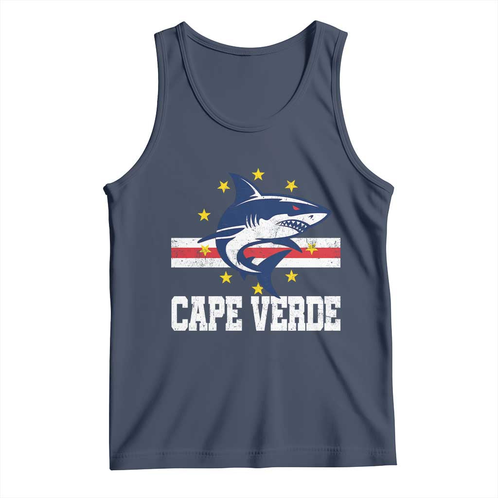 Vintage Cape Verde Shark Cabo Verdean Roots Tank Top