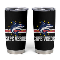 Vintage Cape Verde Shark Cabo Verdean Roots Tumbler Cup