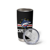 Vintage Cape Verde Shark Cabo Verdean Roots Tumbler Cup