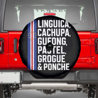Cape Verde Cuisine Spare Tire Cover Linguica Cachupa Gufong Cabo Verde Heritage
