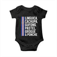 Cape Verde Cuisine Baby Onesie Linguica Cachupa Gufong Cabo Verde Heritage