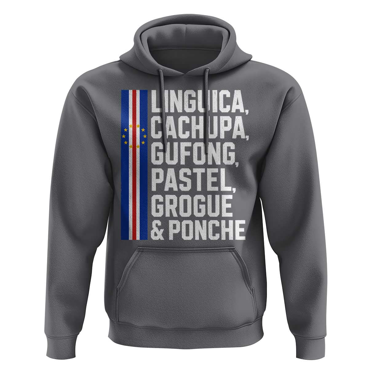Cape Verde Cuisine Hoodie Linguica Cachupa Gufong Cabo Verde Heritage