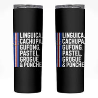 Cape Verde Cuisine Skinny Tumbler Linguica Cachupa Gufong Cabo Verde Heritage