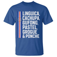 Cape Verde Cuisine T Shirt Linguica Cachupa Gufong Cabo Verde Heritage