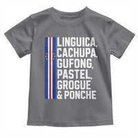 Cape Verde Cuisine Toddler T Shirt Linguica Cachupa Gufong Cabo Verde Heritage