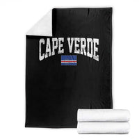 Cape Verde Sports Throwback Throw Blanket Cabo Verdean Pride