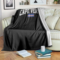 Cape Verde Sports Throwback Throw Blanket Cabo Verdean Pride