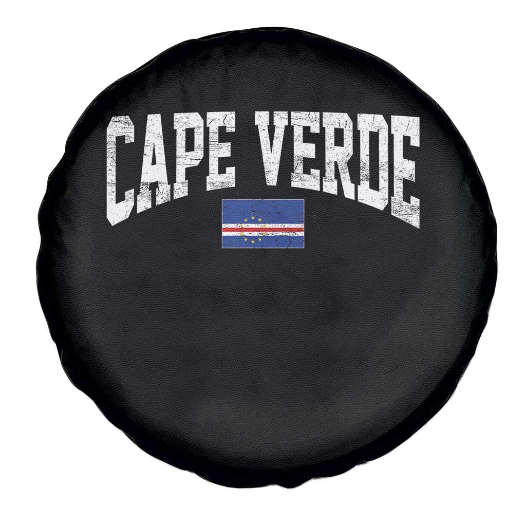 Cape Verde Sports Throwback Spare Tire Cover Cabo Verdean Pride