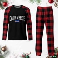 Cape Verde Sports Throwback Plaid Pajama Set Cabo Verdean Pride