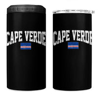 Cape Verde Sports Throwback 4 in 1 Can Cooler Tumbler Cabo Verdean Pride