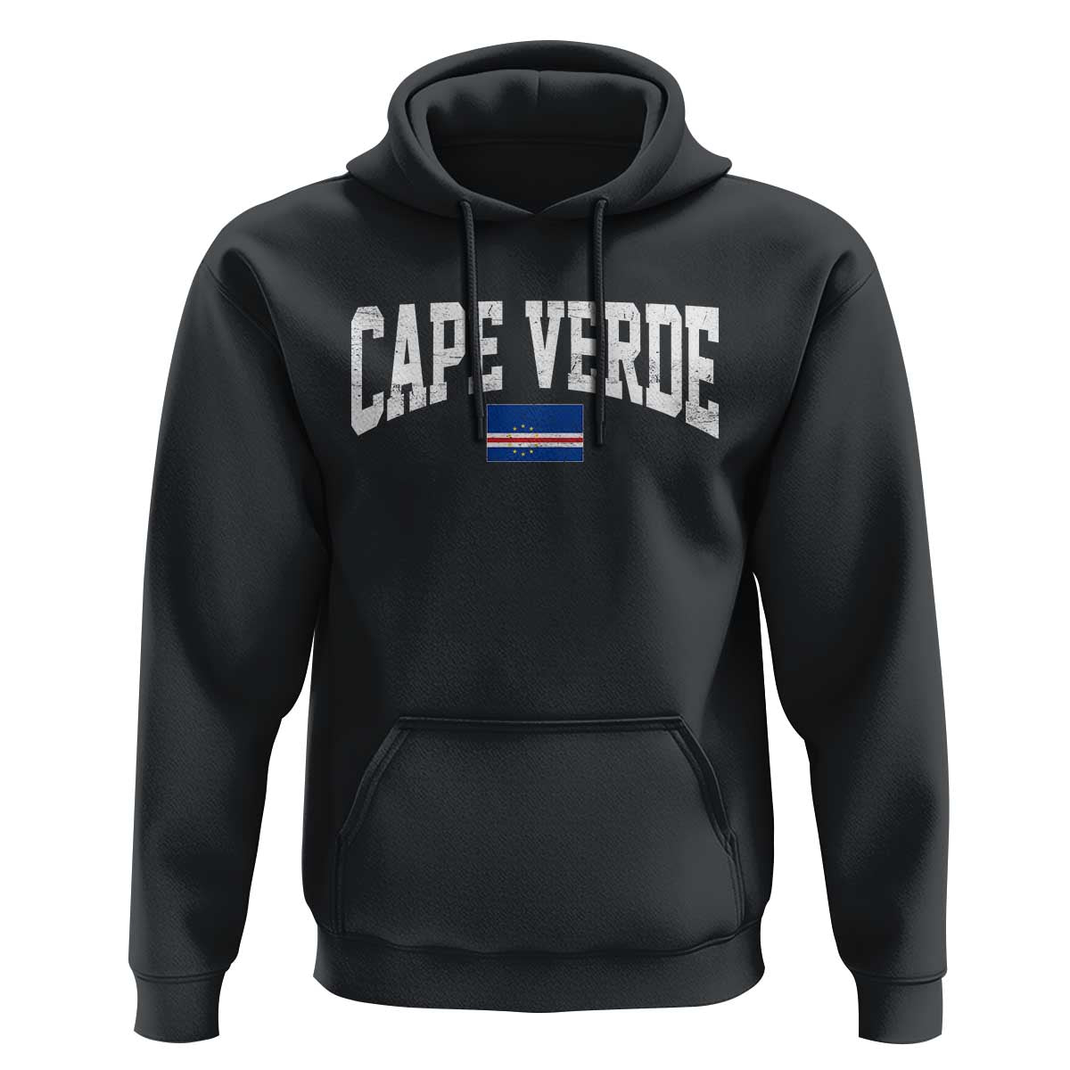 Cape Verde Sports Throwback Hoodie Cabo Verdean Pride