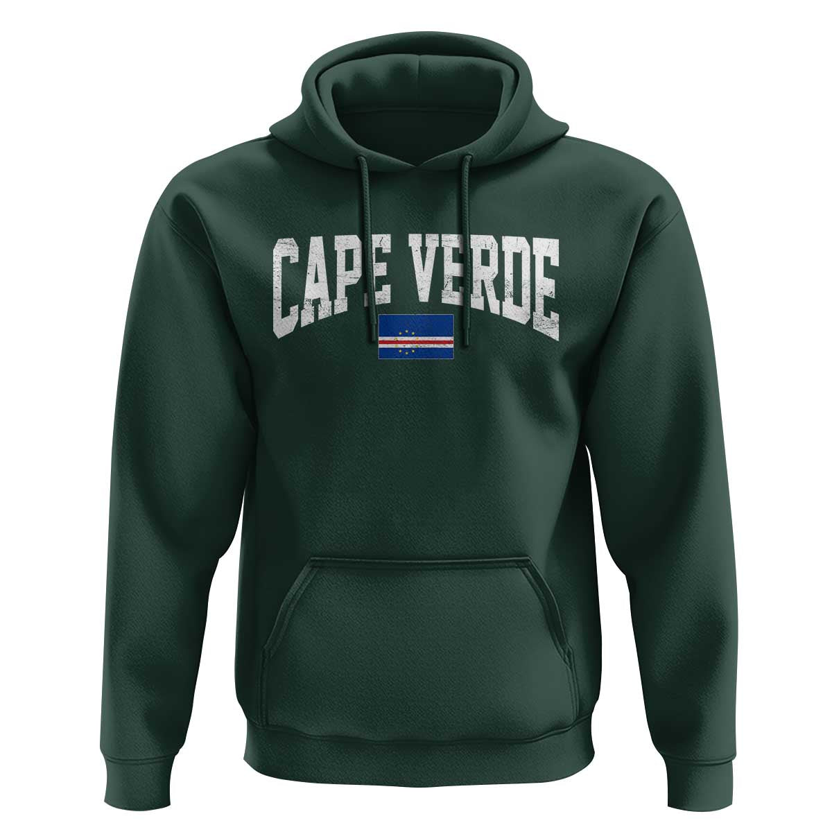 Cape Verde Sports Throwback Hoodie Cabo Verdean Pride