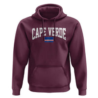 Cape Verde Sports Throwback Hoodie Cabo Verdean Pride