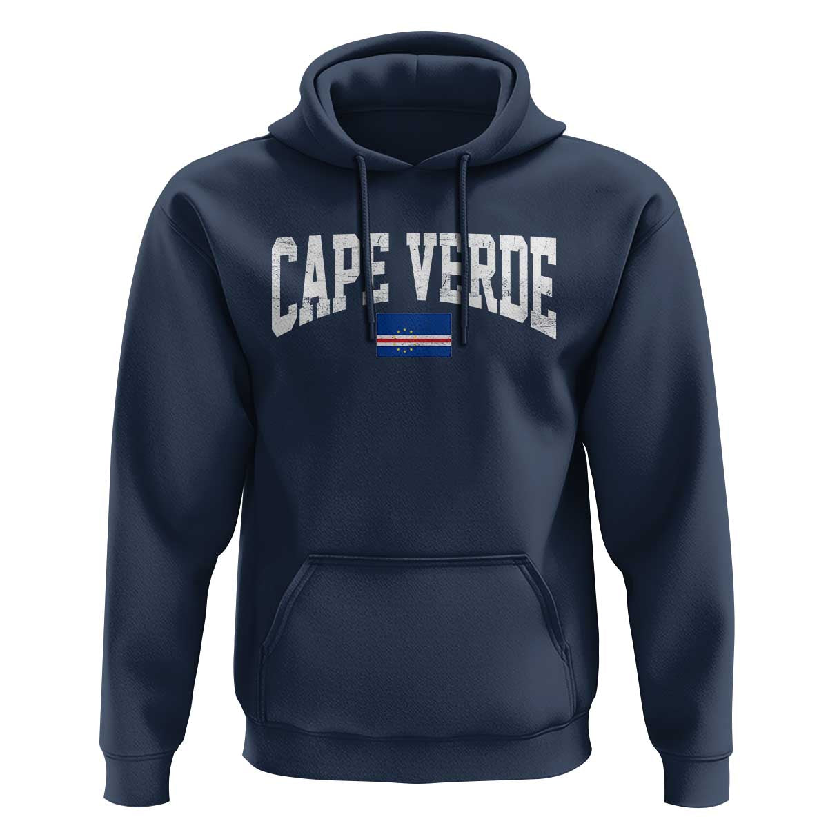 Cape Verde Sports Throwback Hoodie Cabo Verdean Pride