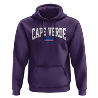 Cape Verde Sports Throwback Hoodie Cabo Verdean Pride