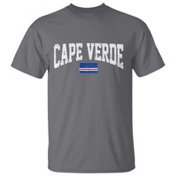 Cape Verde Sports Throwback T Shirt Cabo Verdean Pride