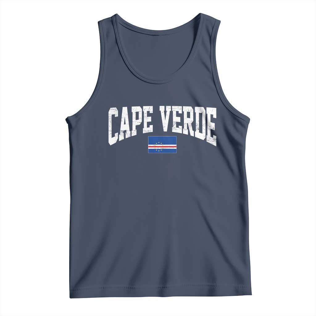 Cape Verde Sports Throwback Tank Top Cabo Verdean Pride