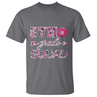 Funny Back To School Hunting T Shirt 5TH Grade Squad Pink Camo Flag Apple Arrow - Wonder Print Shop