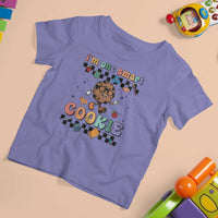 Funny Student T Shirt For Kid I'm One Smart Cookie Apple Book Ruler Pencil - Wonder Print Shop