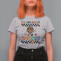 Funny Student T Shirt For Women I'm One Smart Cookie Apple Book Ruler Pencil - Wonder Print Shop