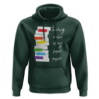 Music Teacher Hoodie Teaching Music Is My Superpower - Wonder Print Shop