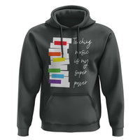 Music Teacher Hoodie Teaching Music Is My Superpower - Wonder Print Shop