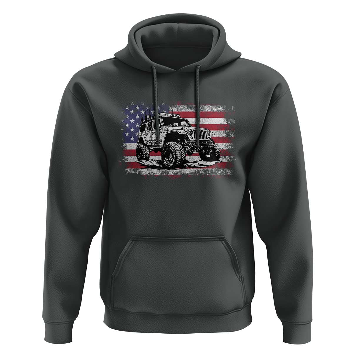 American Flag UTV Side By Side SXS Off Road Car Hoodie - Wonder Print Shop