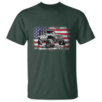 American Flag UTV Side By Side SXS Off Road Car T Shirt - Wonder Print Shop