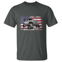 American Flag UTV Side By Side SXS Off Road Car T Shirt - Wonder Print Shop