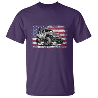 American Flag UTV Side By Side SXS Off Road Car T Shirt - Wonder Print Shop