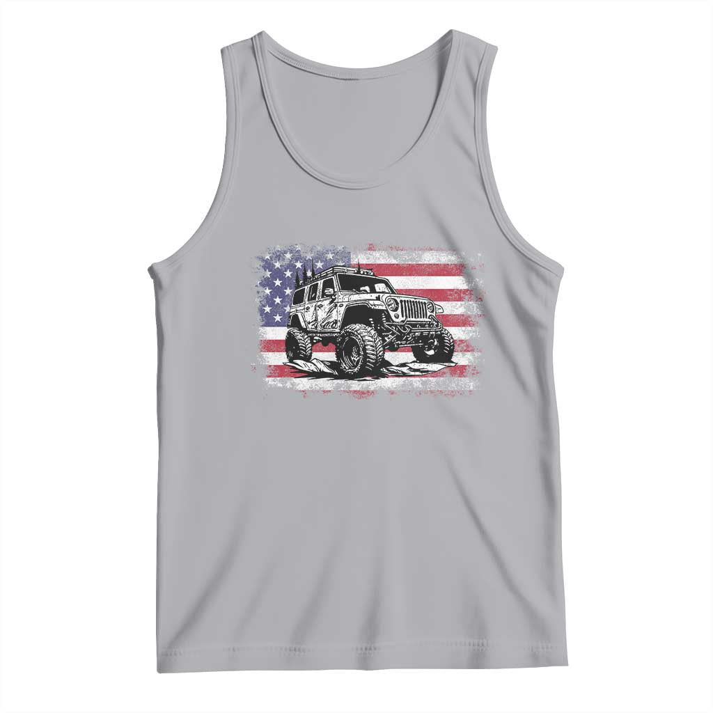 American Flag UTV Side By Side SXS Off Road Car Tank Top - Wonder Print Shop