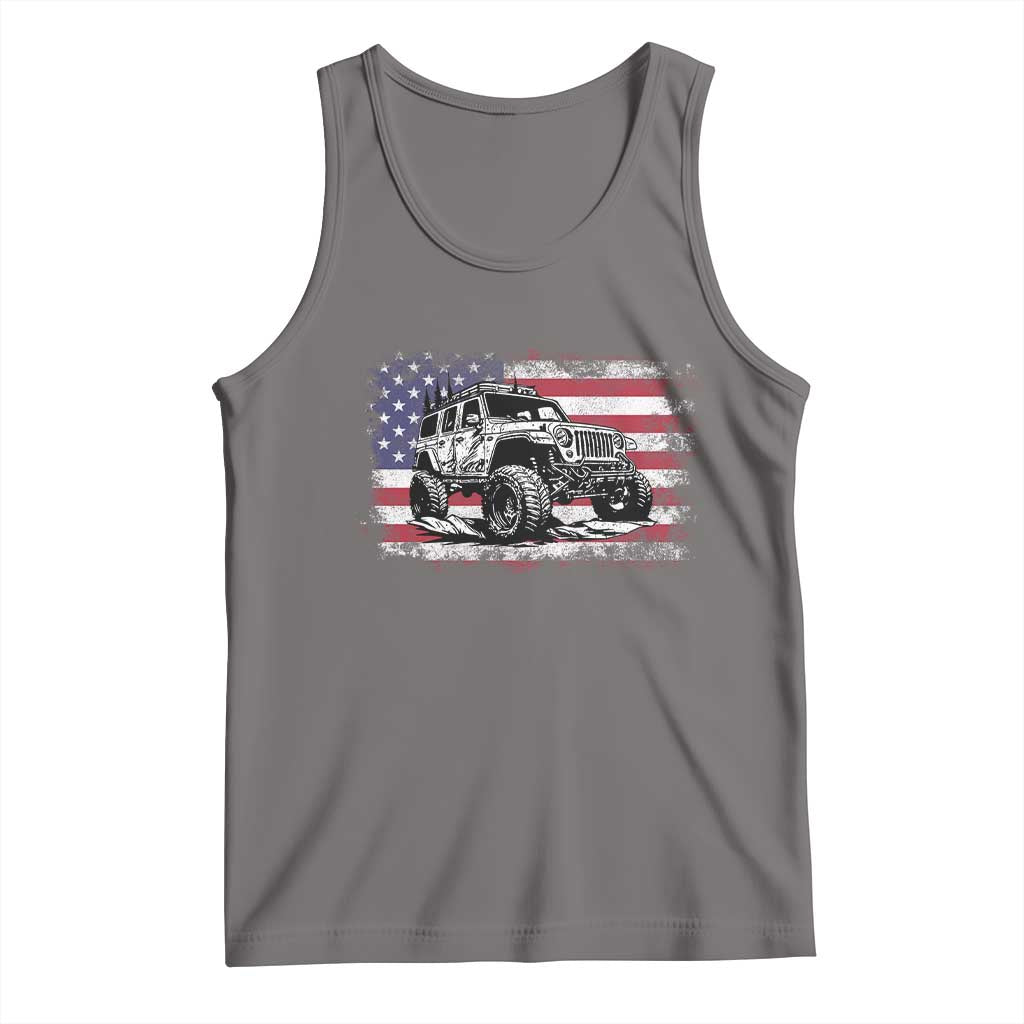 American Flag UTV Side By Side SXS Off Road Car Tank Top - Wonder Print Shop