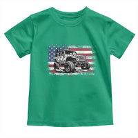 American Flag UTV Side By Side SXS Off Road Car Toddler T Shirt - Wonder Print Shop