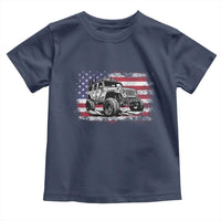 American Flag UTV Side By Side SXS Off Road Car Toddler T Shirt - Wonder Print Shop