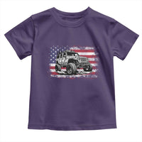 American Flag UTV Side By Side SXS Off Road Car Toddler T Shirt - Wonder Print Shop