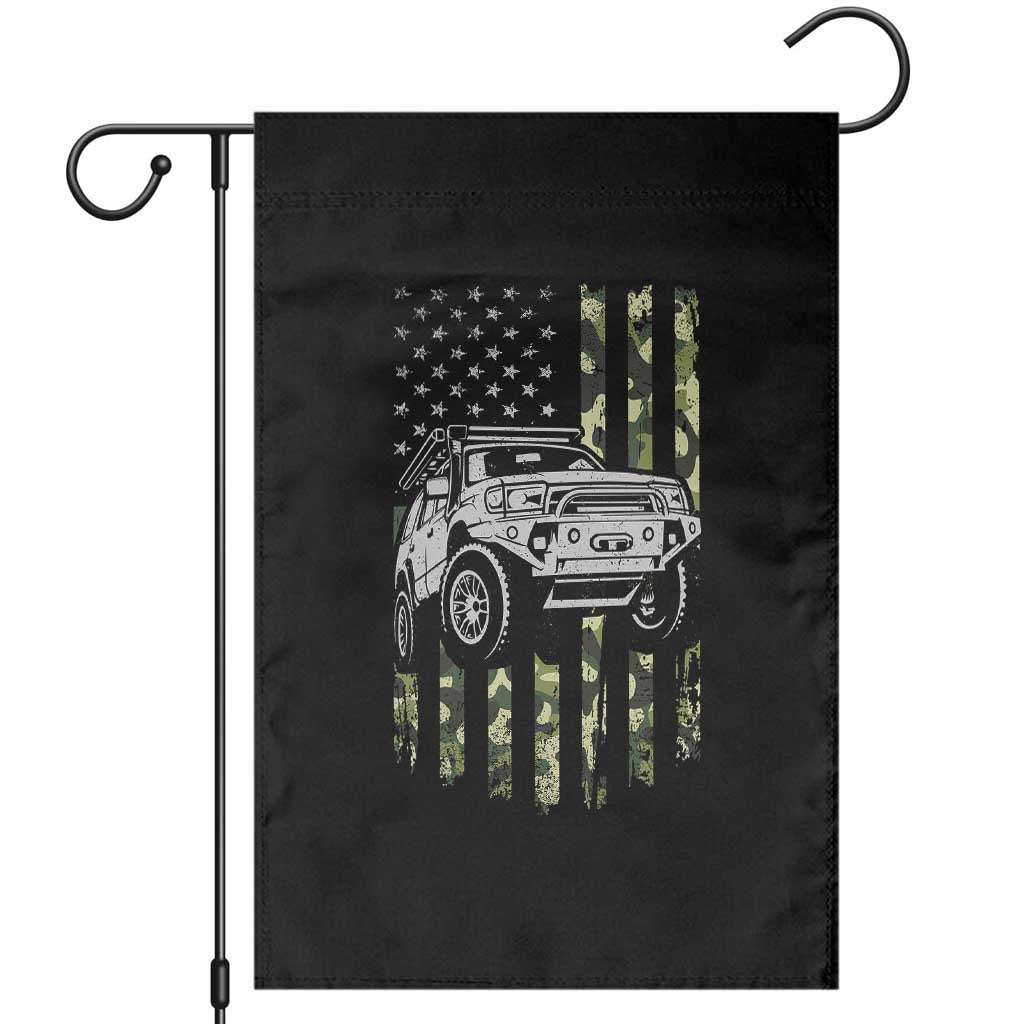 Camouflage American Flag UTV Side By Side SXS Off Road Car Garden Flag - Wonder Print Shop