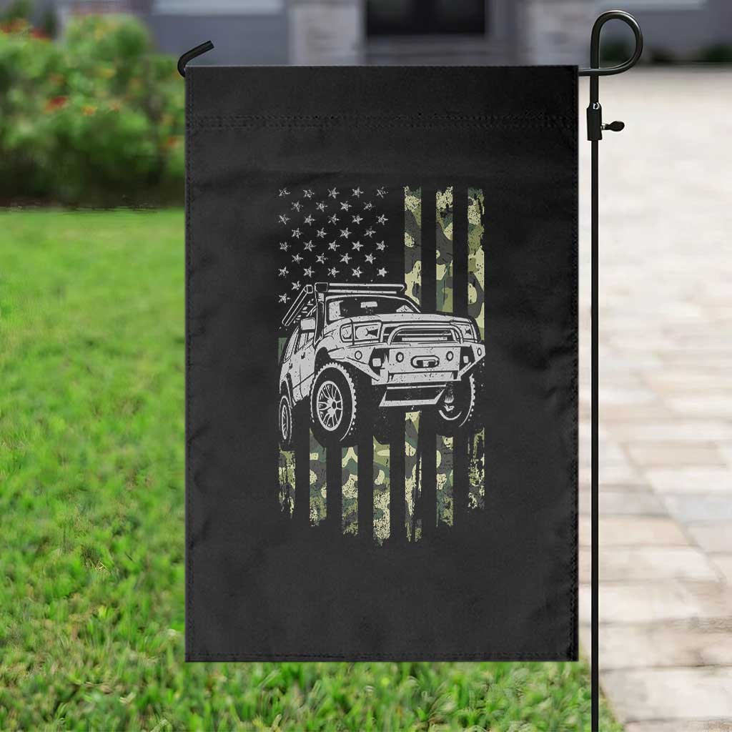Camouflage American Flag UTV Side By Side SXS Off Road Car Garden Flag - Wonder Print Shop