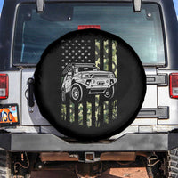 Camouflage American Flag UTV Side By Side SXS Off Road Car Spare Tire Cover - Wonder Print Shop