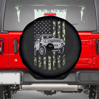 Camouflage American Flag UTV Side By Side SXS Off Road Car Spare Tire Cover - Wonder Print Shop