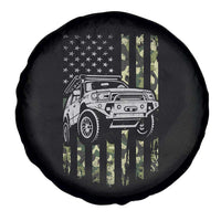 Camouflage American Flag UTV Side By Side SXS Off Road Car Spare Tire Cover - Wonder Print Shop